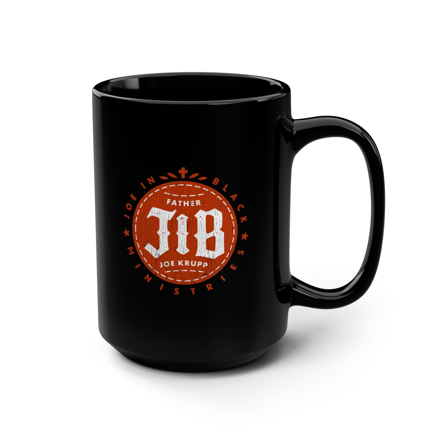 JIBM BACON COFFEE BASEBALL GOD MUG