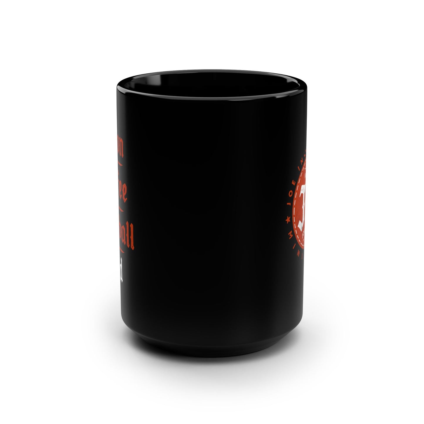 JIBM BACON COFFEE BASEBALL GOD MUG